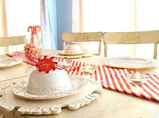 || how to make peppermint place cards ||
